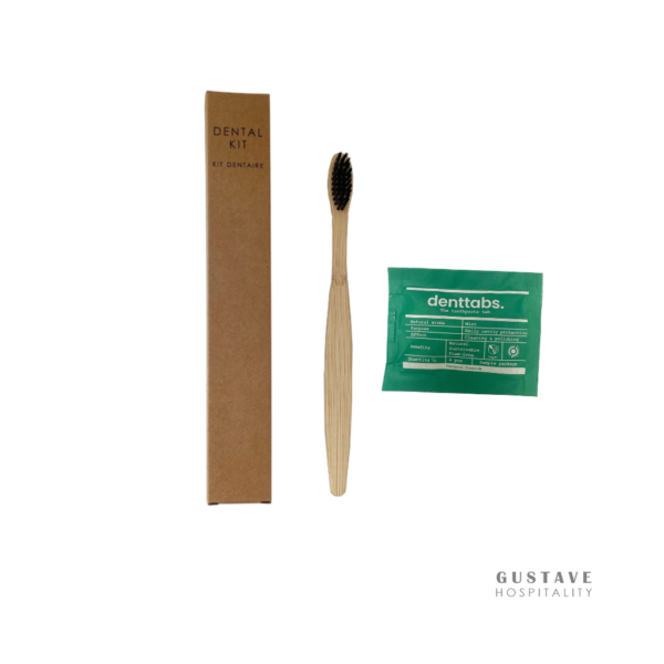 kit-dentaire-bambou-denttabs-4-tablettes-dentaires-dentifrice-solide-a-croquer-emballage-compostable-gustave-hospitality